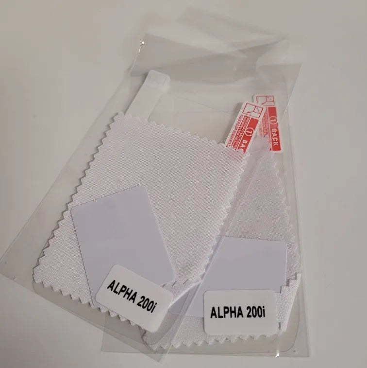 The Buzzard's Roost Alpha 200i Screen Protector 2 pack Clear For Pet With Love