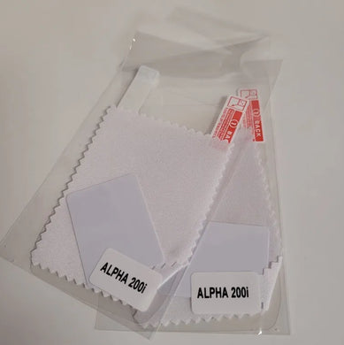 The Buzzard's Roost Alpha 200i Screen Protector 2 pack Clear