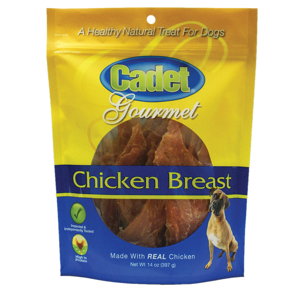 Cadet Premium Gourmet Chicken Breast Treats 14 ounces For Pet With Love