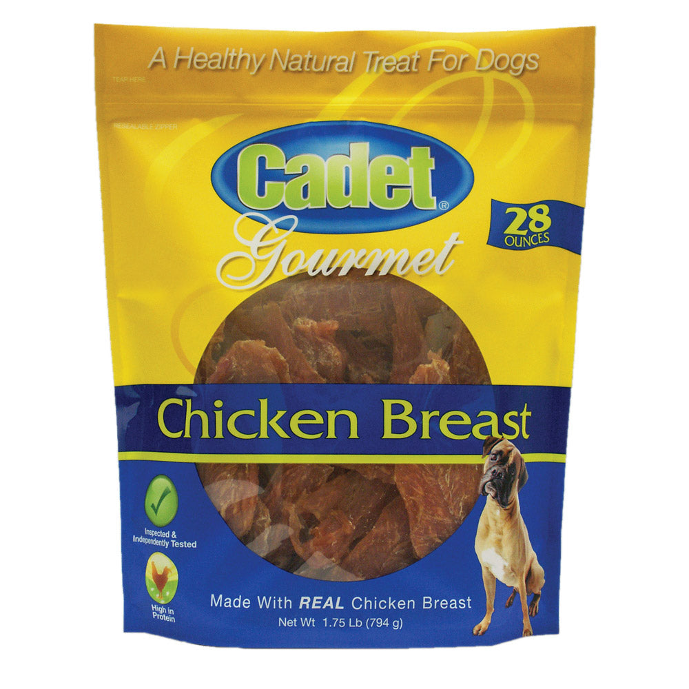 Cadet Premium Gourmet Chicken Breast Treats 28 ounces For Pet With Love