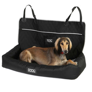 DOOG Pet Car Seat Large Black 39.5 x 15.6