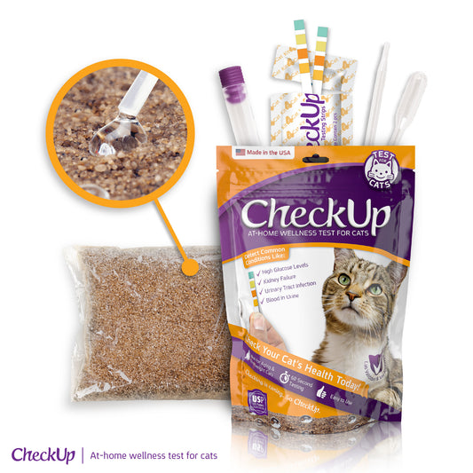 Coastline Global CheckUp At Home Wellness Test for Cats 3 x 7 x 8.5 For Pet With Love