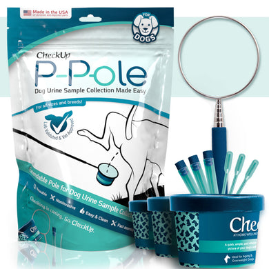 Coastline Global P-Pole Dog Urine Sample Collection Kit 3 x 7 x 8.5