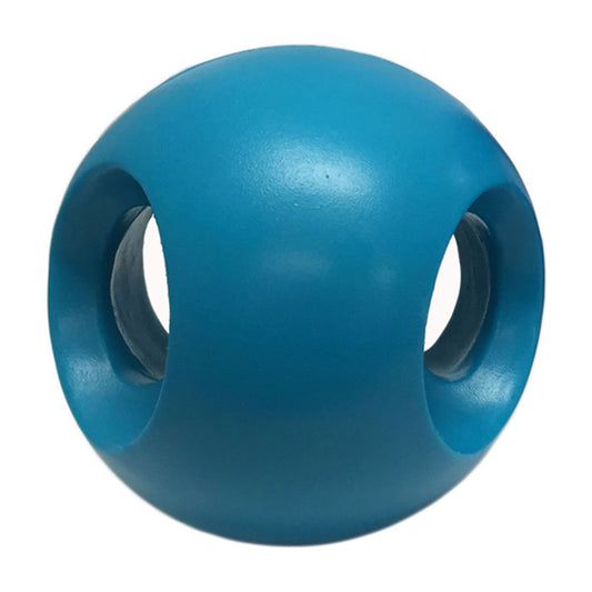 Hueter Toledo Soft Flex Powerhouse Dog Toy Teal 4 x 4 x 4 For Pet With Love