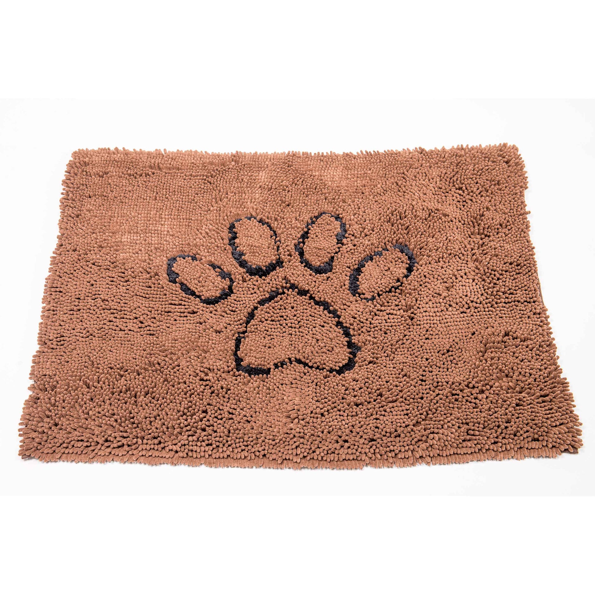 DGS Pet Products Dirty Dog Door Mat Small Brown 23 x 16 x 2 For Pet With Love