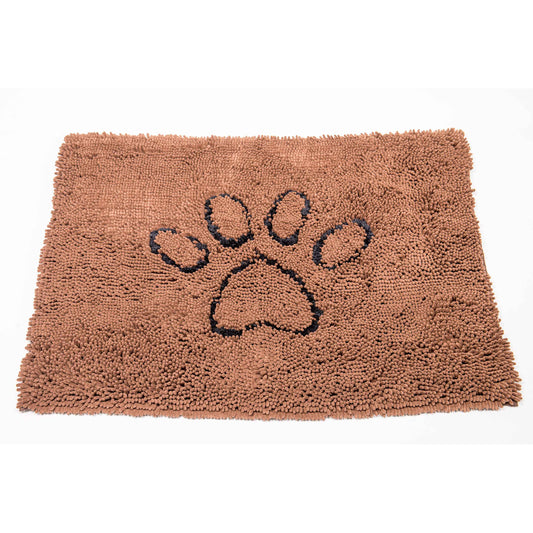 DGS Pet Products Dirty Dog Door Mat Small Brown 23 x 16 x 2 For Pet With Love