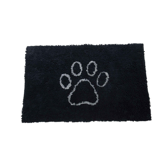 DGS Pet Products Dirty Dog Door Mat Medium Black Hue 31 x 20 x 2 For Pet With Love
