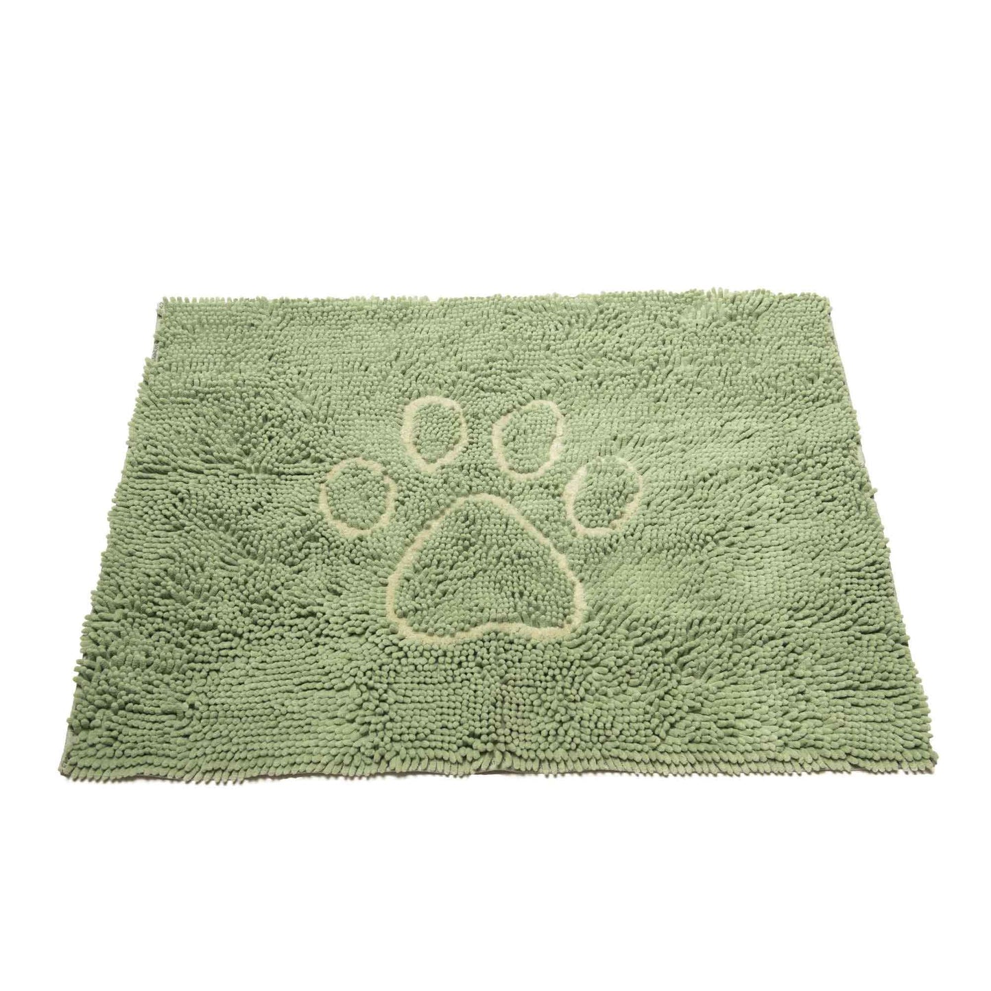 DGS Pet Products Dirty Dog Door Mat Medium Sage Hue 31 x 20 x 2 For Pet With Love