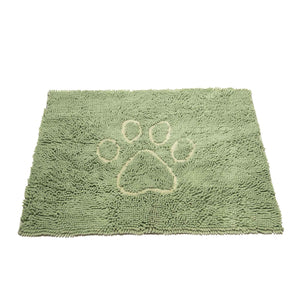 DGS Pet Products Dirty Dog Door Mat Large Sage Hue 35 x 26 x 2