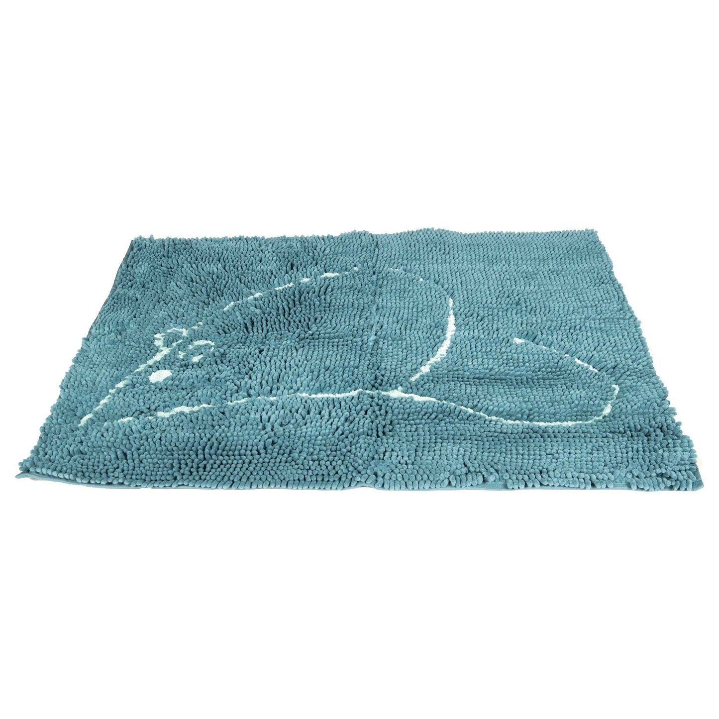 DGS Pet Products Cat Litter Mat Pacific Blue 35 x 26 x 2 For Pet With Love