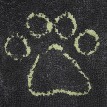 Load image into Gallery viewer, DGS Pet Products Dirty Dog Door Mat Small Cool Grey/Lime Green 23 x 16 x 2 For Pet With Love
