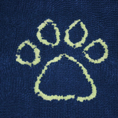 DGS Pet Products Dirty Dog Door Mat Small Marine/Lime Green 23 x 16 x 2