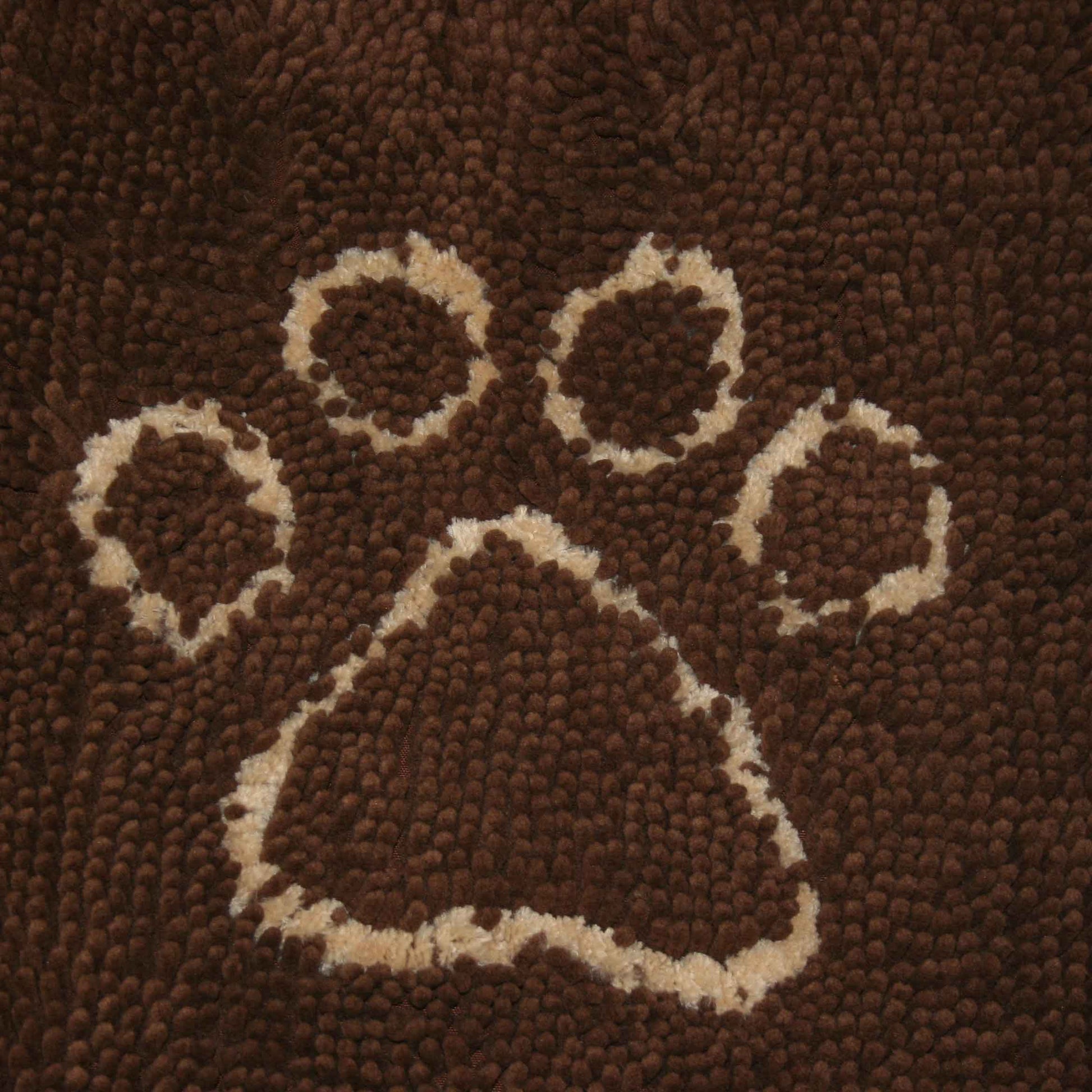 DGS Pet Products Dirty Dog Door Mat Medium Almond 31 x 20 x 2 For Pet With Love