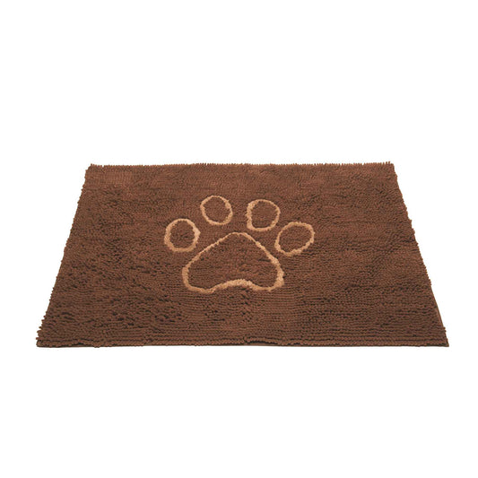 DGS Pet Products Dirty Dog Door Mat Medium Mocha Brown 31 x 20 x 2 For Pet With Love