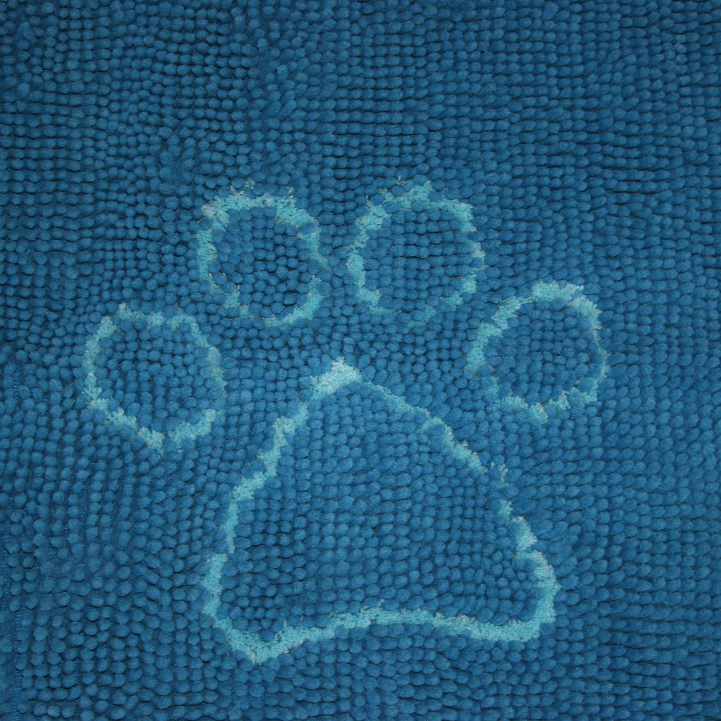 DGS Pet Products Dirty Dog Door Mat Large Aqua 35 x 26 x 2 For Pet With Love