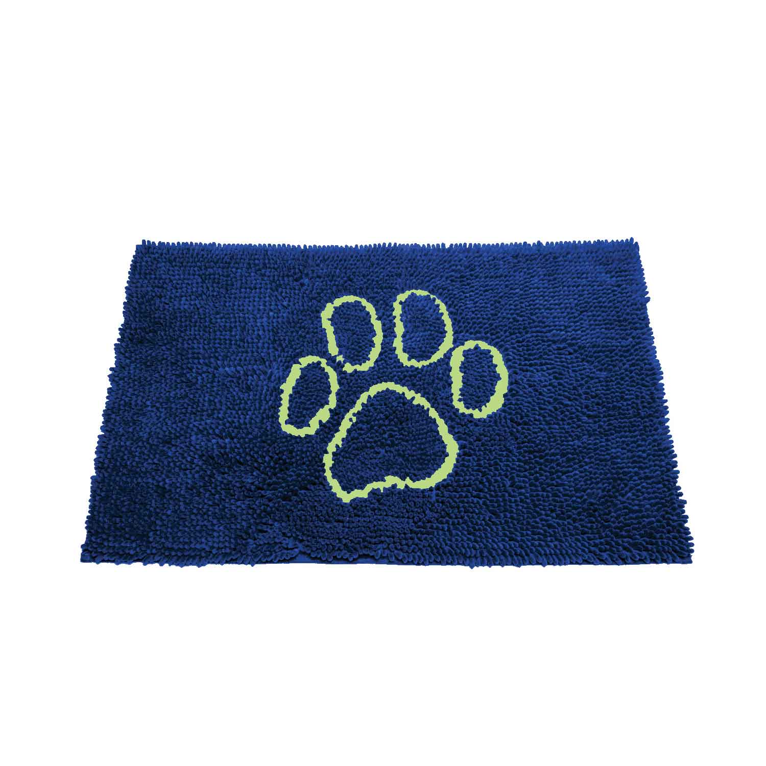 DGS Pet Products Dirty Dog Door Mat Large Marine/Lime Green 35 x 26 x 2 For Pet With Love