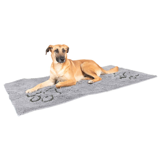 DGS Pet Products Dirty Dog Doormat Runner Black Hue 60 x 30 x 2 For Pet With Love