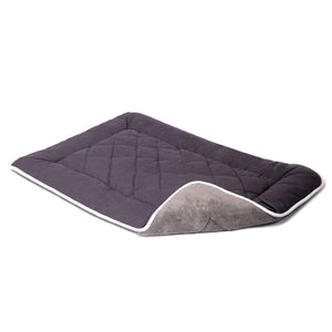 DGS Pet Products Pet Cotton Canvas Sleeper Cushion Extra Small Pebble Grey 15 x 20 x 1