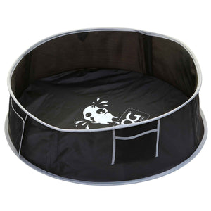 DOOG Pop-Up Dog Pool Small Black 25 x 9 x 25