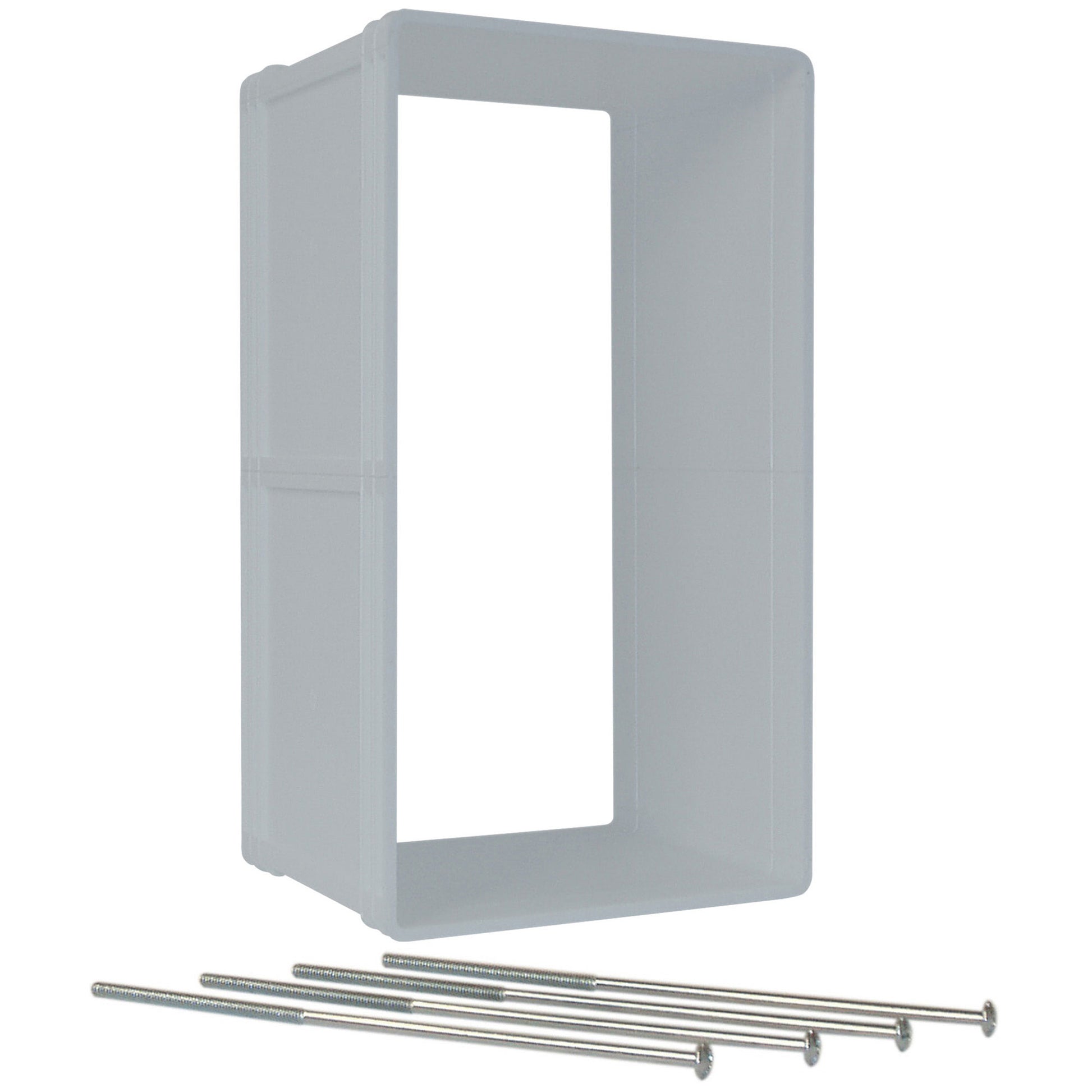 Ideal Pet Products Ruff-Weather Wall Kit Small Grey 1.5 x 5.5 x 9.25 For Pet With Love