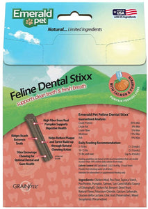 Emerald Pet Feline Dental Stixx Salmon and Pumpkin Recipe For Pet With Love