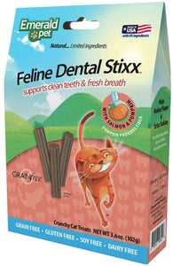 Emerald Pet Feline Dental Stixx Salmon and Pumpkin Recipe For Pet With Love