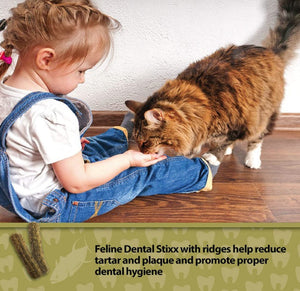 Emerald Pet Feline Dental Stixx Tuna and Pumpkin Recipe For Pet With Love