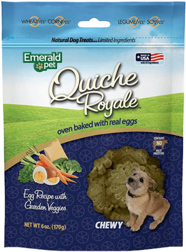 Emerald Pet Quiche Royal Garden Vegetable Treat for Dogs For Pet With Love