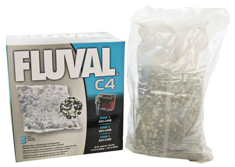 Fluval Zeo-Carb for Fluval C4 For Pet With Love