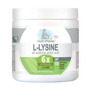 Four Paws Healthy Promise Immune Support Supplements with L-Lysine for Cats For Pet With Love