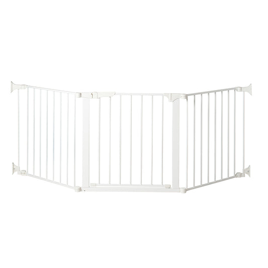 Kidco Auto Close ConfigureGate Pet Gate White 84 x 31 For Pet With Love