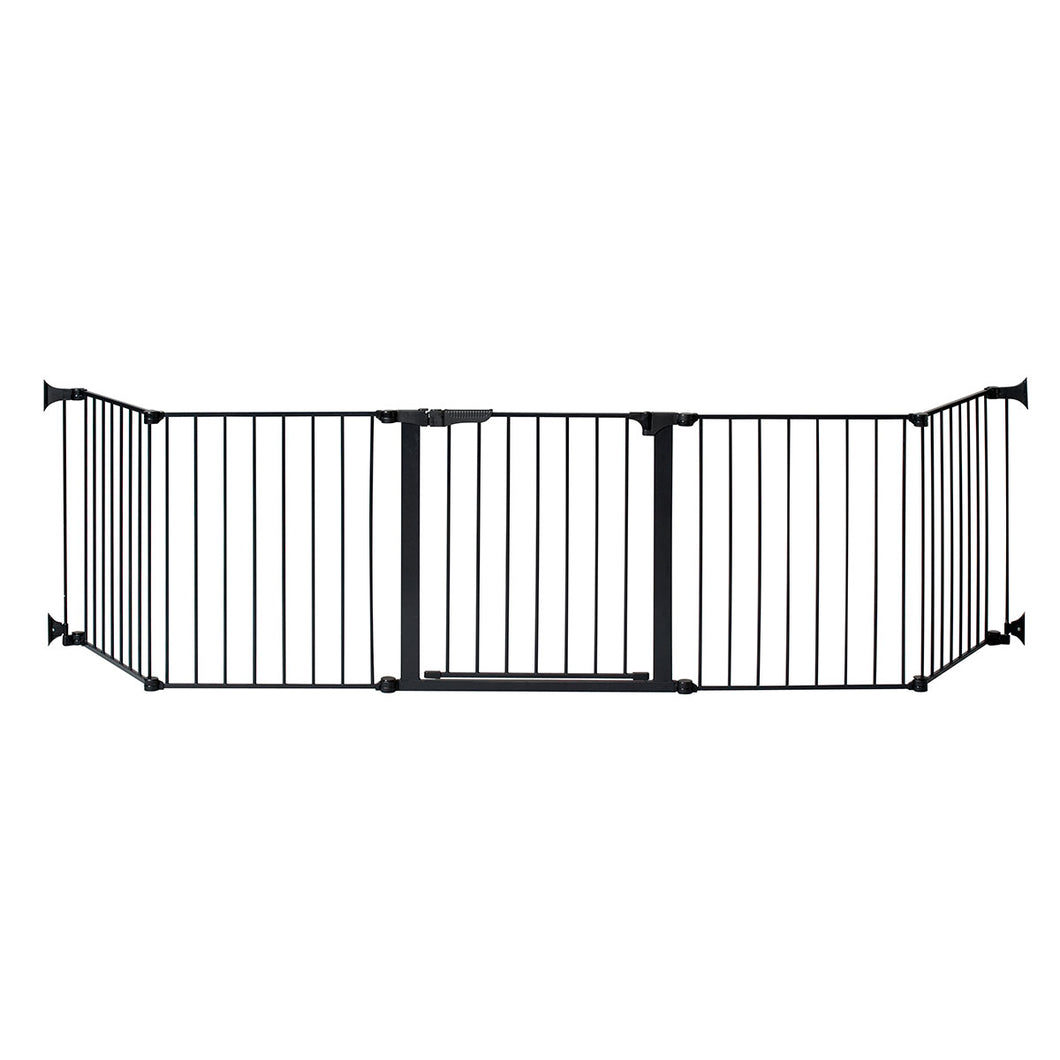 Kidco Auto Close HearthGate Pet Gate Black 126 x 31