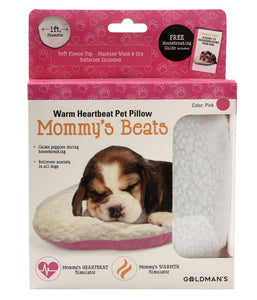 Goldmans Mommys Beats Warm Heartbeat Pet Pillow Pink For Pet With Love