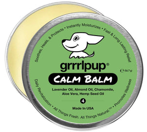 Grrrlpup Lavender Oil Calm Balm For Pet With Love