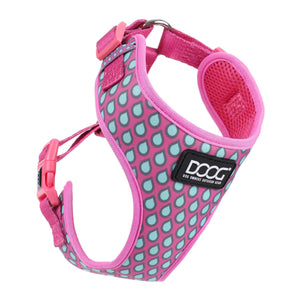 DOOG Neoflex Dog Harness Luna Extra Large Pink/Blue