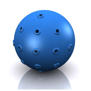 Hugs Pet Products Hydro Dog Ball Toy Blue 2 x 2 x 2