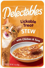 Load image into Gallery viewer, Hartz Delectables Stew Lickable Treat for Cats Chicken and Tuna For Pet With Love
