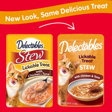 Load image into Gallery viewer, Hartz Delectables Stew Lickable Treat for Cats Chicken and Tuna For Pet With Love
