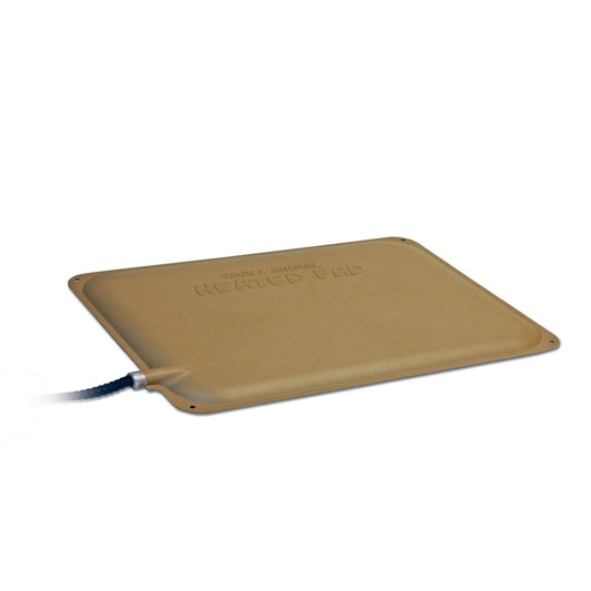 K&H Pet Products Small Animal Heated Brown 9 x 12 x 0.5 For Pet With Love