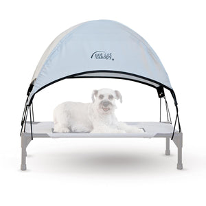 K&H Pet Products Pet Cot Canopy Medium Gray 25 x 32 x 23
