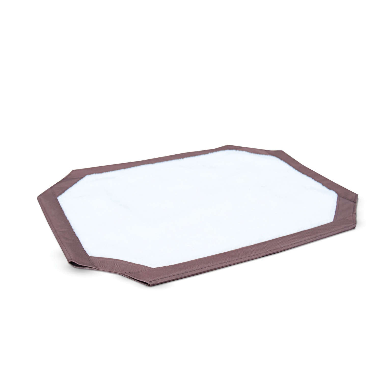 K&H Pet Products Self-Warming Pet Cot Cover Medium Brown 25 x 32 x 0.25 For Pet With Love