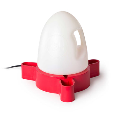 K&H Pet Products Duck Waterer 2.5 Gallon Heated Red 17 x 17 x 16