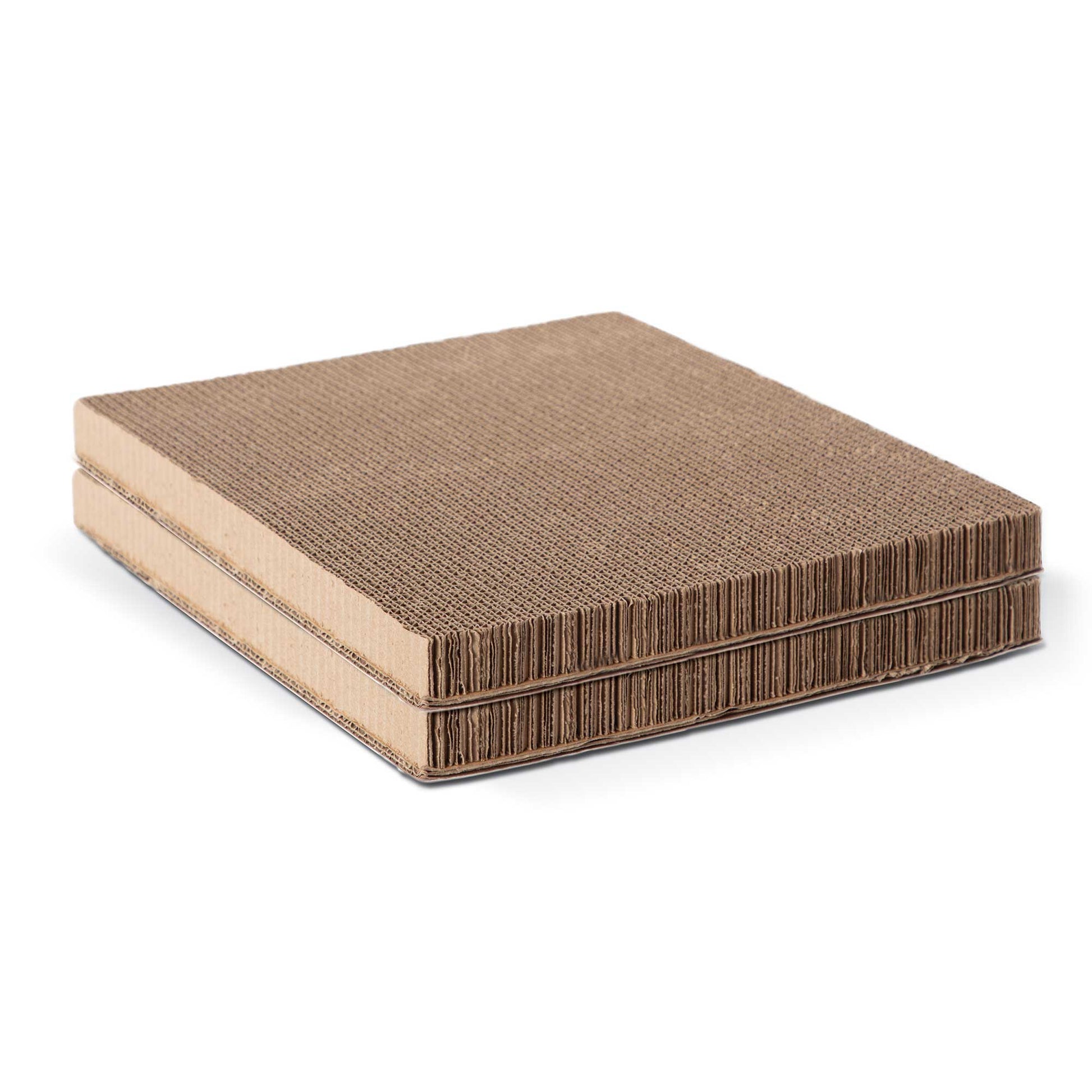 K&H Pet Products Thermo-Kitty Playhouse Cardboard Refill Only 2 pack Brown 12 x 14 x 0.5 For Pet With Love
