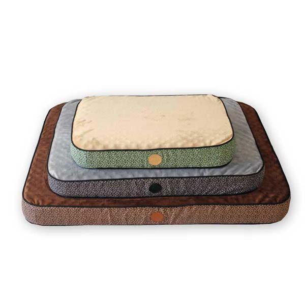 K&H Pet Products Superior Orthopedic Pet Bed Medium Gray 30 x 40 x 5 For Pet With Love