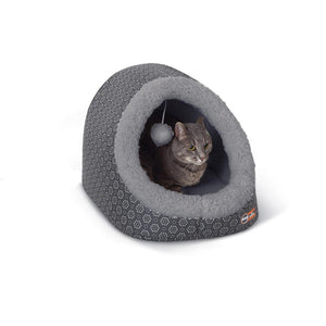 K&H Pet Products Thermo-Pet Cave Unheated Gray 17 x 15 x 13