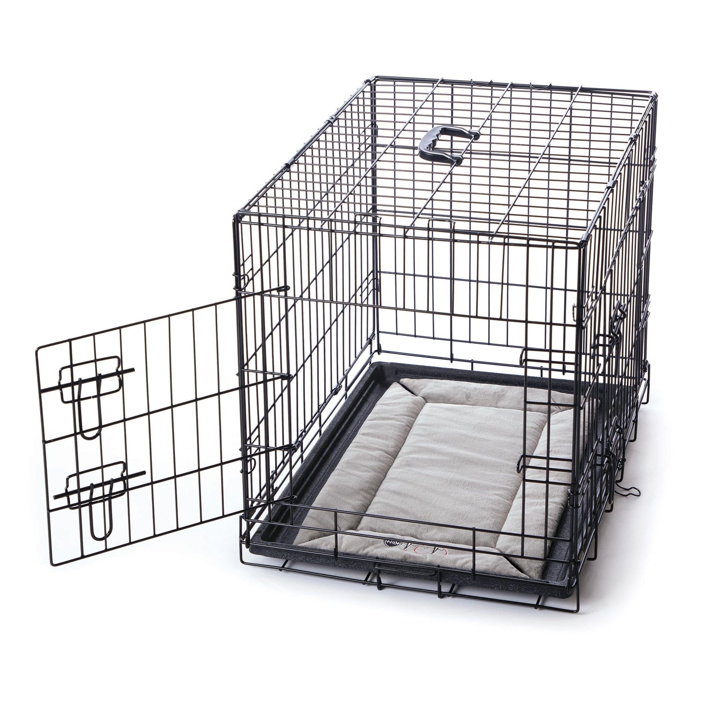 K&H Pet Products Mother’s Heartbeat Puppy Crate Pad Small Light Gray 14 x 22 x 0.5 For Pet With Love