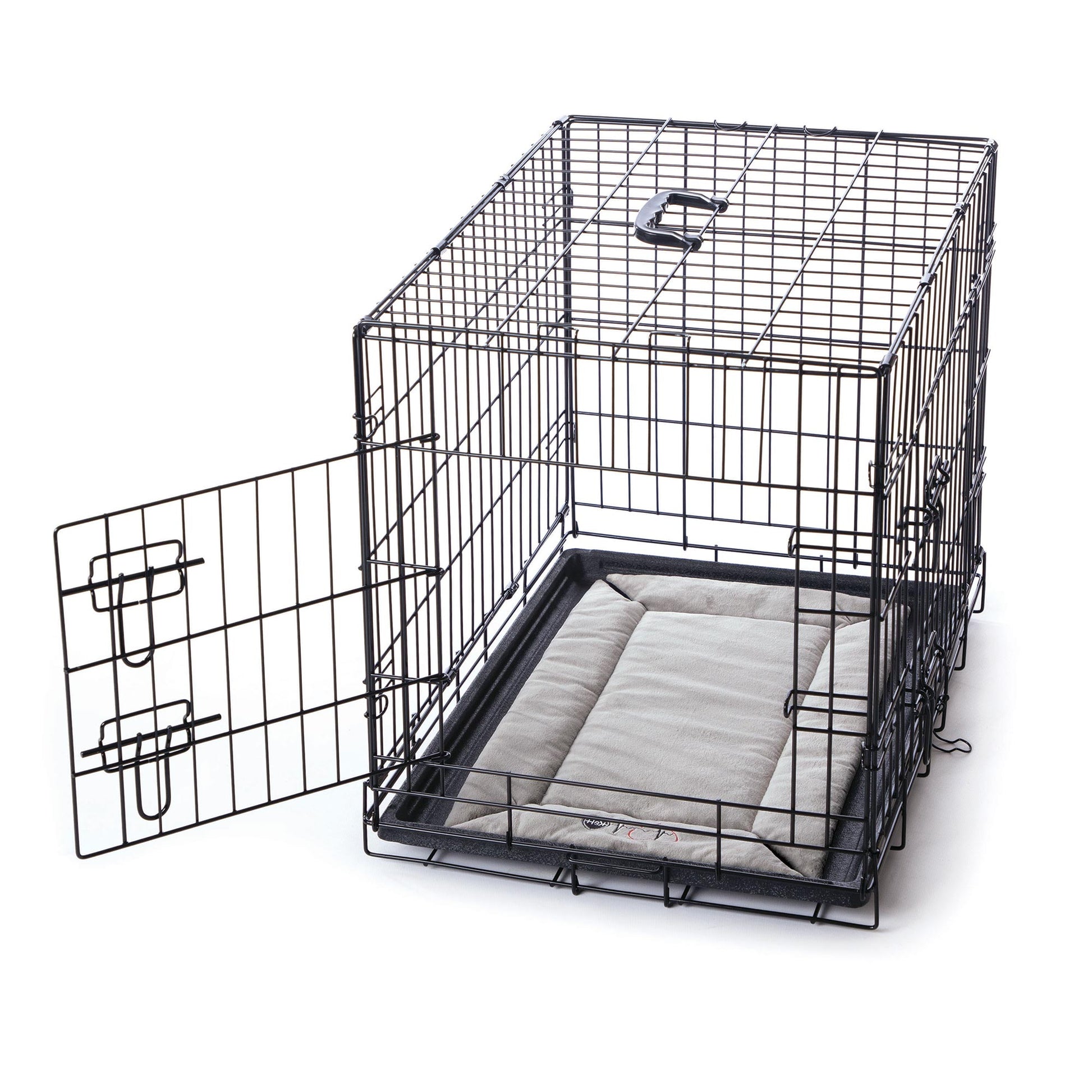 K&H Pet Products Mother’s Heartbeat Puppy Crate Pad Small Light Gray 14 x 22 x 0.5 For Pet With Love