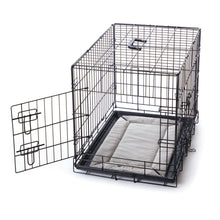 Load image into Gallery viewer, K&amp;H Pet Products Mother’s Heartbeat Puppy Crate Pad Small Gray 14 x 22 x 0.5 For Pet With Love
