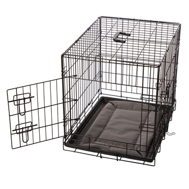 K&H Pet Products Mother’s Heartbeat Puppy Crate Pad Water-Resistant Small Gray 14 x 22 x 0.5