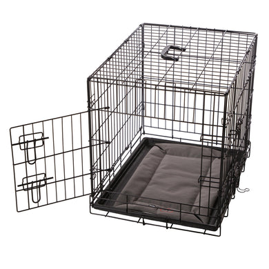 K&H Pet Products Mother’s Heartbeat Puppy Crate Pad Water-Resistant Medium/Large Gray 21 x 31 x 0.5